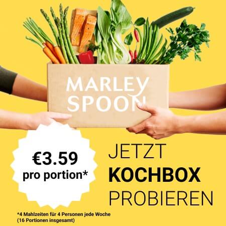 marley spoon aktuelles angebot 2023 für 2,81 pro portion